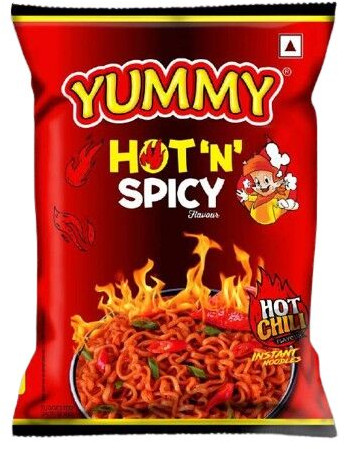 YUMMY - Wheat Flour Hot & Spicy Instant Noodles