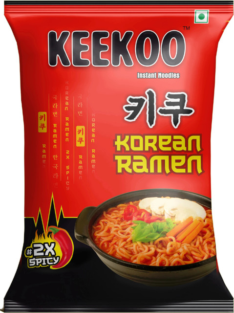 KEEKOO - Korean Ramen Instant Noodles Vegetarian